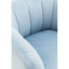 Hamilton Interiors Living Yasmeen Blue Velvet Armchair House of Isabella UK