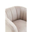 Hamilton Interiors Living Yasmeen Mink Velvet Channel Detail Armchair House of Isabella UK
