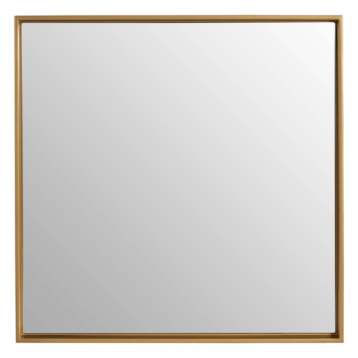 Hamilton Interiors Mirrors Ando Medium Square Gold Finish Wall Mirror House of Isabella UK