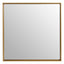 Hamilton Interiors Mirrors Ando Medium Square Gold Finish Wall Mirror House of Isabella UK