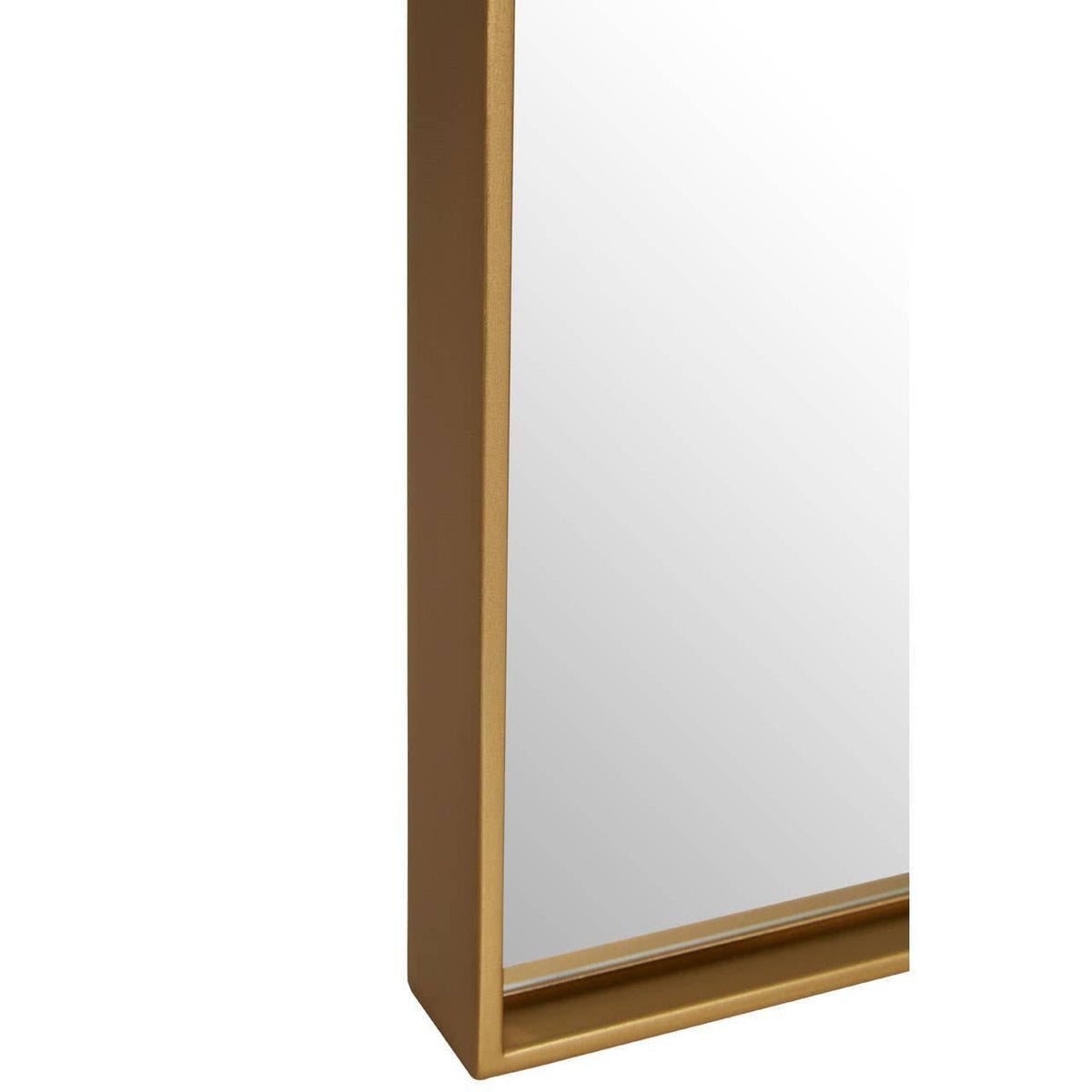 Hamilton Interiors Mirrors Ando Medium Square Gold Finish Wall Mirror House of Isabella UK