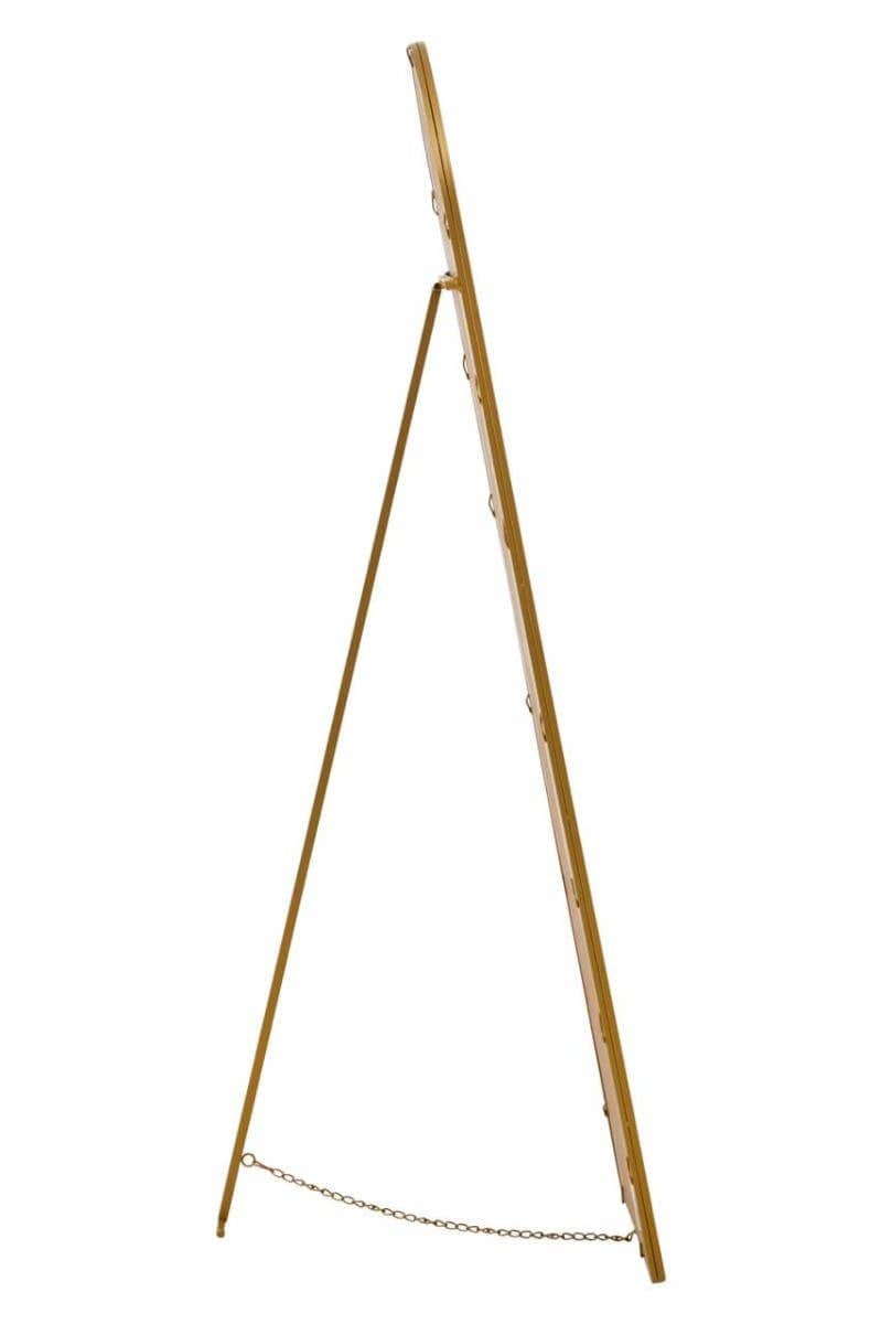 Hamilton Interiors Mirrors Avento Gold Finish Floor Mirror House of Isabella UK