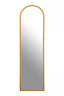 Hamilton Interiors Mirrors Avento Gold Finish Floor Mirror House of Isabella UK