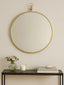 Hamilton Interiors Mirrors Avento Gold Mirror With Circular Hook House of Isabella UK