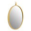 Hamilton Interiors Mirrors Avento Gold Mirror With Circular Hook House of Isabella UK