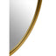 Hamilton Interiors Mirrors Avento Gold Mirror With Circular Hook House of Isabella UK