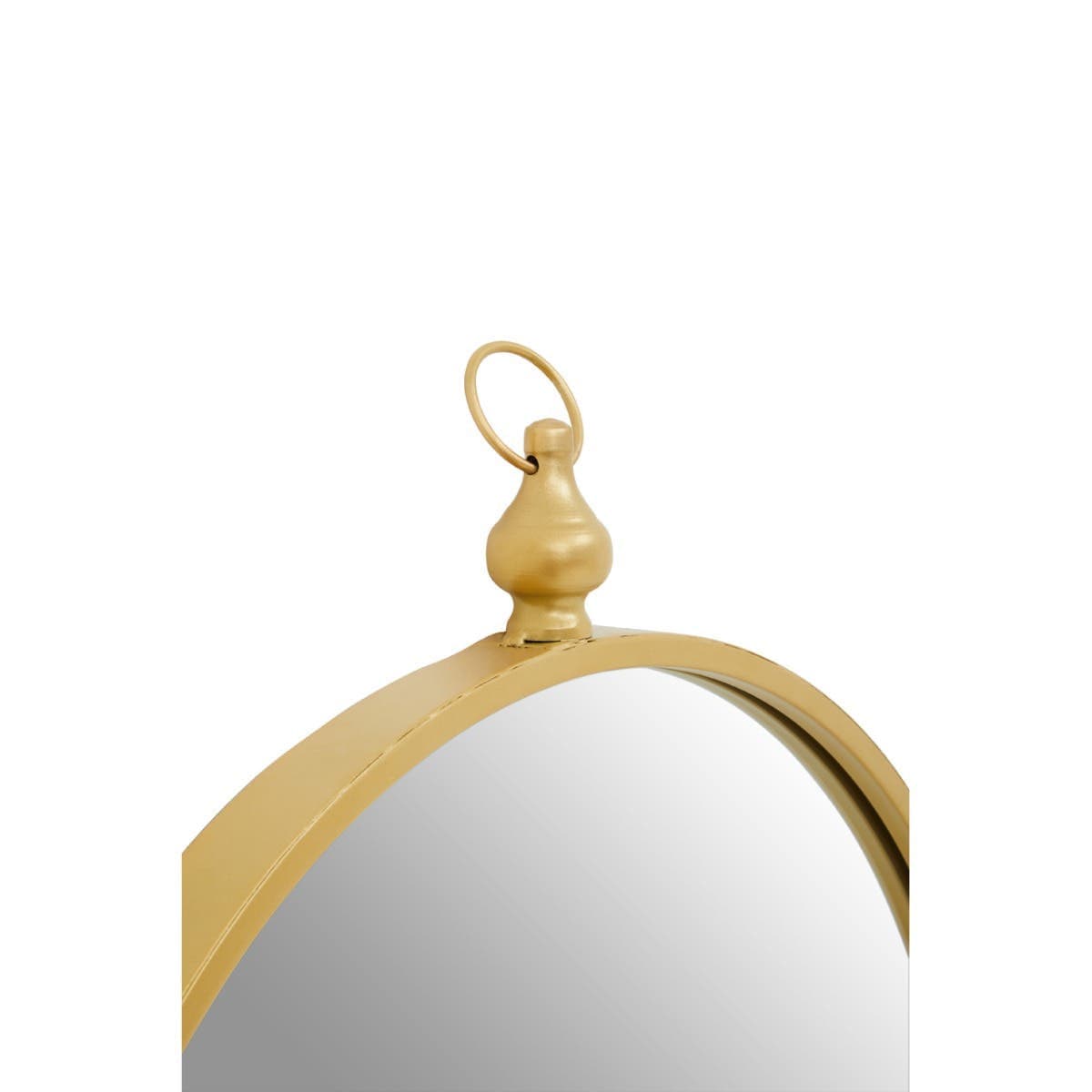 Hamilton Interiors Mirrors Avento Gold Mirror With Circular Hook House of Isabella UK