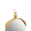 Hamilton Interiors Mirrors Avento Gold Mirror With Circular Hook House of Isabella UK