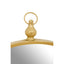 Hamilton Interiors Mirrors Avento Gold Mirror With Circular Hook House of Isabella UK
