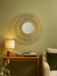 Hamilton Interiors Mirrors Batu Natural Rattan Wall Mirror. House of Isabella UK