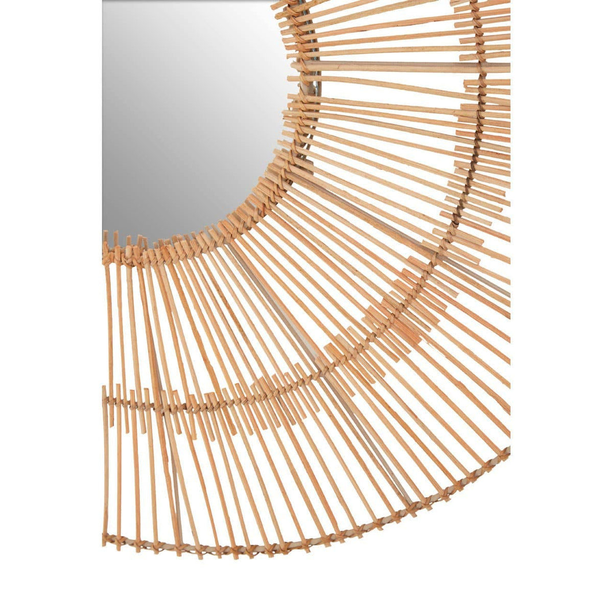 Hamilton Interiors Mirrors Batu Natural Rattan Wall Mirror. House of Isabella UK