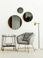 Hamilton Interiors Mirrors Cindy Small Gold Finish Wall Mirror House of Isabella UK
