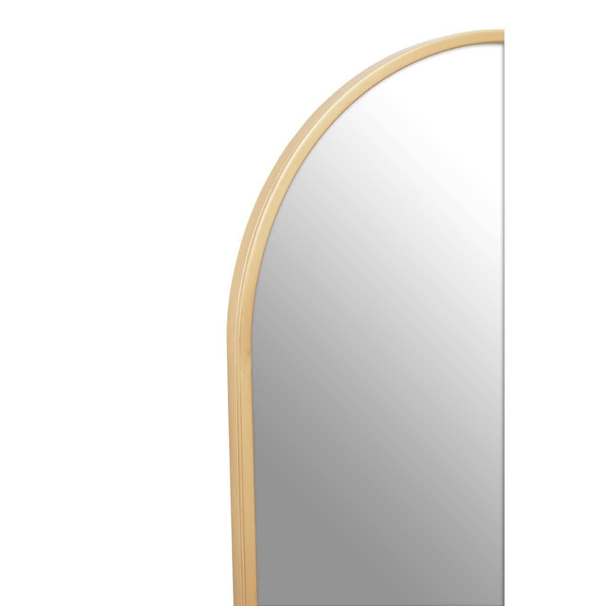 Hamilton Interiors Mirrors Descartes Gold Finish Wall Mirror House of Isabella UK