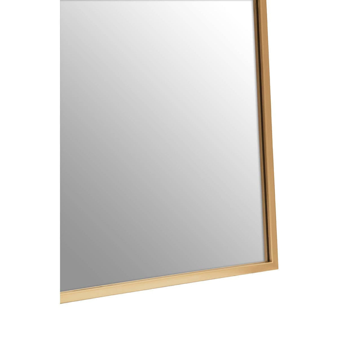 Hamilton Interiors Mirrors Descartes Gold Finish Wall Mirror House of Isabella UK