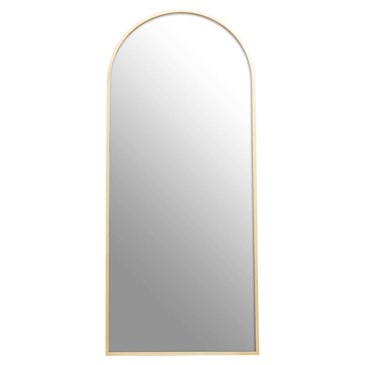 Hamilton Interiors Mirrors Descartes Gold Finish Wall Mirror House of Isabella UK