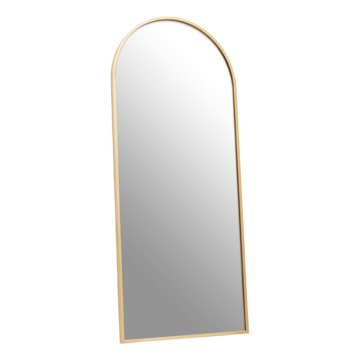 Hamilton Interiors Mirrors Descartes Gold Finish Wall Mirror House of Isabella UK
