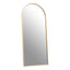 Hamilton Interiors Mirrors Descartes Gold Finish Wall Mirror House of Isabella UK