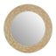 Hamilton Interiors Mirrors Gwenn Round Wall Mirror with Antique Silver Finish House of Isabella UK