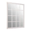 Hamilton Interiors Mirrors Hawthorne Antique White Finish Wooden Grid Wall Mirror House of Isabella UK