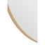 Hamilton Interiors Mirrors Helen Medium Gold Finish Oval Wall Mirror House of Isabella UK