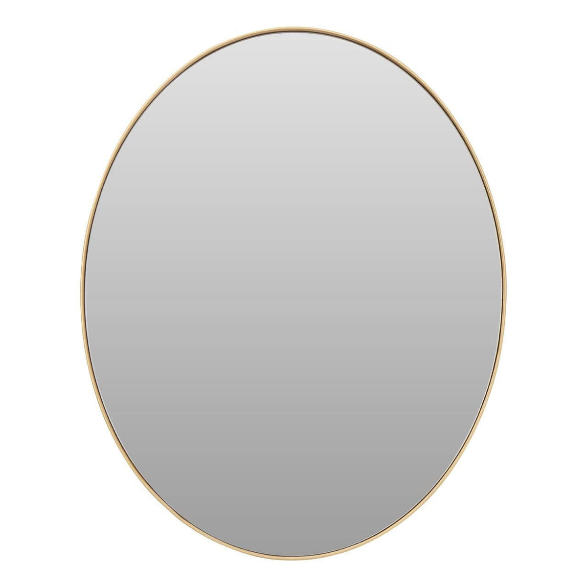 Hamilton Interiors Mirrors Helen Medium Gold Finish Oval Wall Mirror House of Isabella UK
