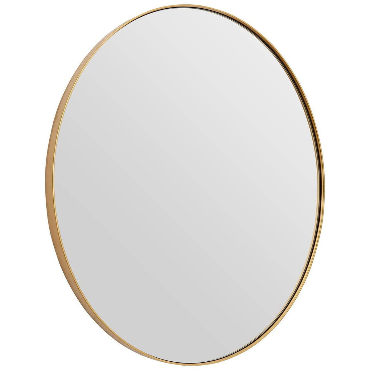 Hamilton Interiors Mirrors Helen Medium Gold Finish Oval Wall Mirror House of Isabella UK