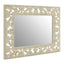 Hamilton Interiors Mirrors Hilda Antique White Baroque Style Wall Mirror House of Isabella UK