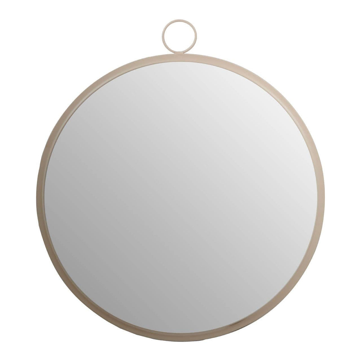 Hamilton Interiors Mirrors Karval Round Wall Mirror With Gold Finish Frame House of Isabella UK
