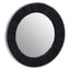 Hamilton Interiors Mirrors Kerala Black Round Wall Mirror House of Isabella UK
