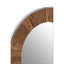 Hamilton Interiors Mirrors Kerala Natural Wood Round Wall Mirror House of Isabella UK