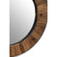 Hamilton Interiors Mirrors Kerala Natural Wood Round Wall Mirror House of Isabella UK