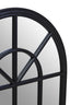 Hamilton Interiors Mirrors Lovida Black Arched Wooden Frame Wall Mirror House of Isabella UK