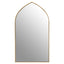 Hamilton Interiors Mirrors Matera Gold Arched Wall Mirror House of Isabella UK