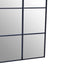 Hamilton Interiors Mirrors Oriel Grid Wall Mirror with Black Finish Frame House of Isabella UK