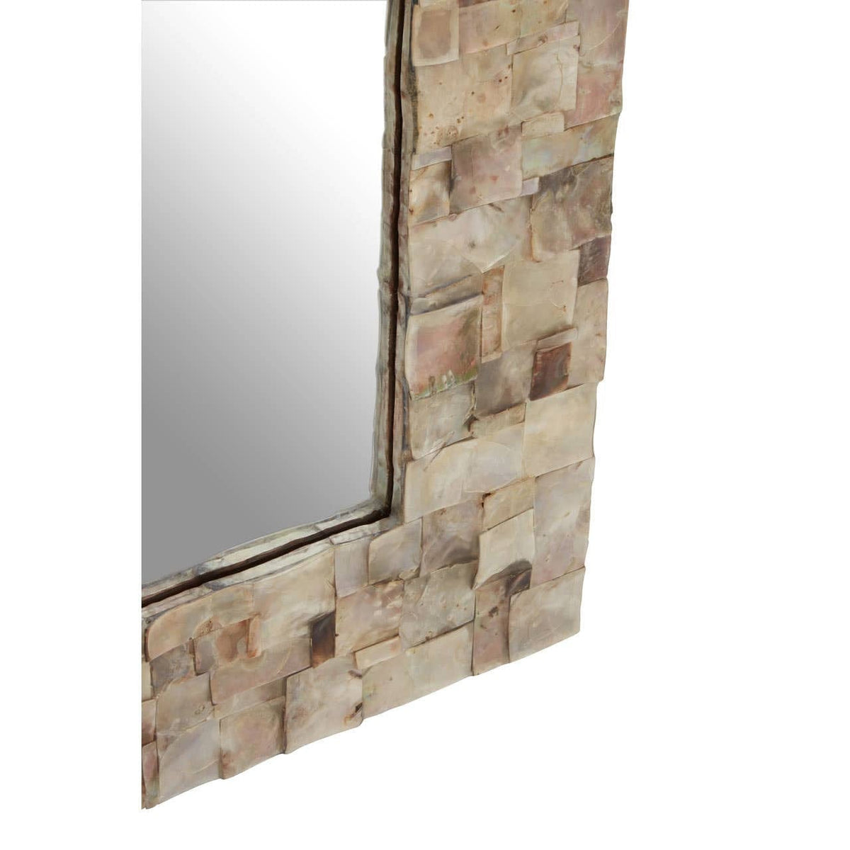 Hamilton Interiors Mirrors Palu Natural Shell Wall Mirror House of Isabella UK