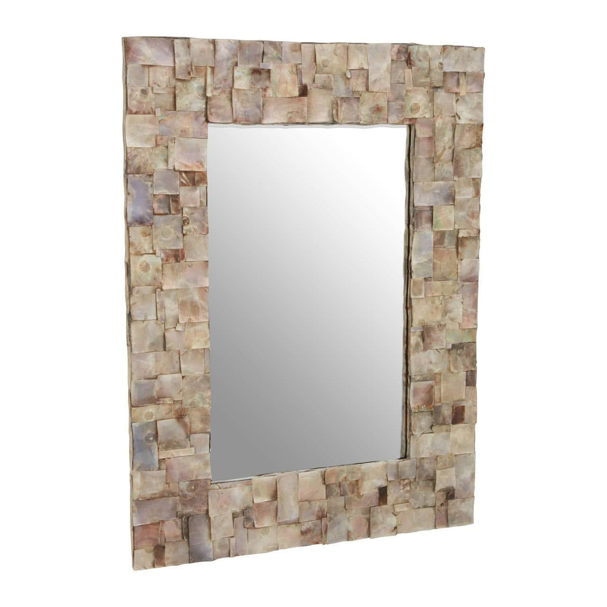 Hamilton Interiors Mirrors Palu Natural Shell Wall Mirror House of Isabella UK