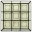 Hamilton Interiors Mirrors Riza Multi 3D Design Wall Mirror House of Isabella UK