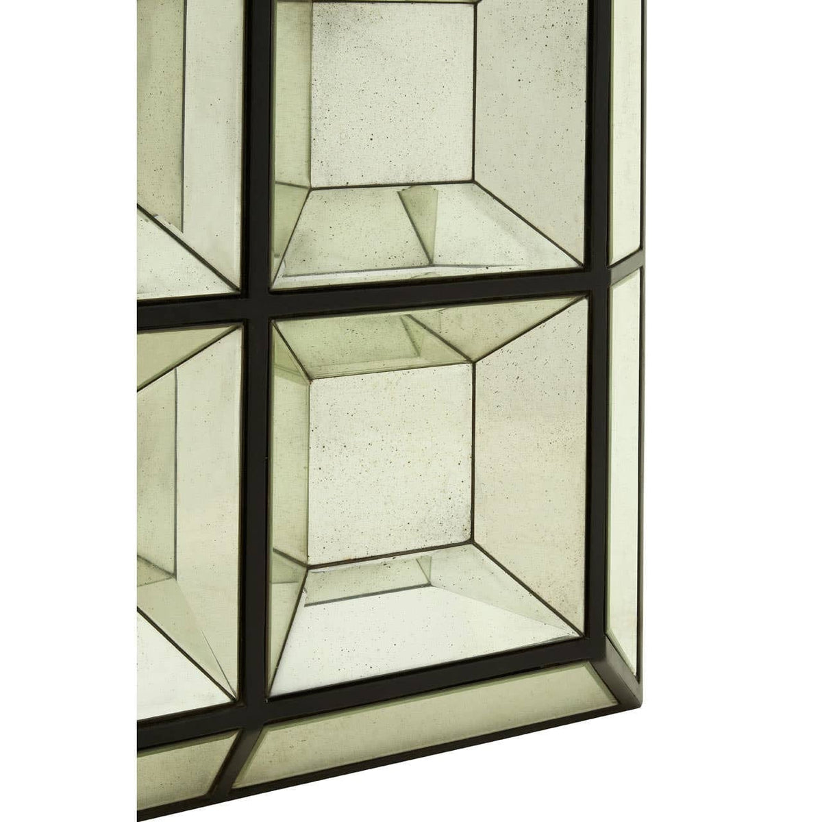 Hamilton Interiors Mirrors Riza Multi 3D Design Wall Mirror House of Isabella UK