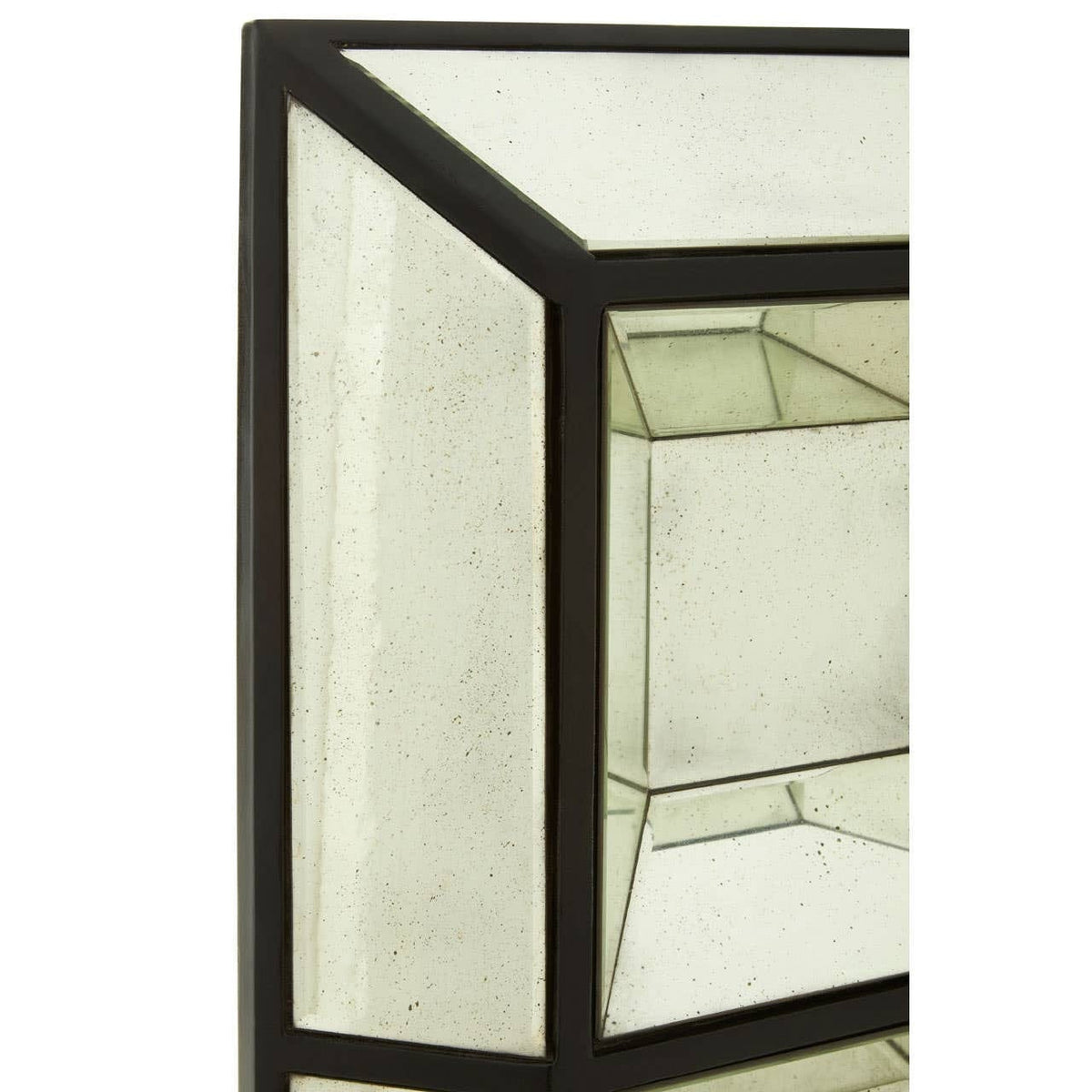 Hamilton Interiors Mirrors Riza Multi 3D Design Wall Mirror House of Isabella UK