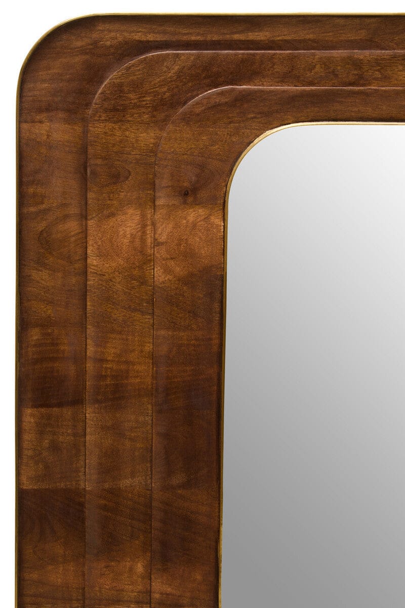 Hamilton Interiors Mirrors Sangar Mango Wood Carved Wall Mirror House of Isabella UK