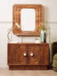 Hamilton Interiors Mirrors Sangar Mango Wood Carved Wall Mirror House of Isabella UK