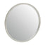Hamilton Interiors Mirrors Saska Small Antique Silver Round Wall Mirror House of Isabella UK