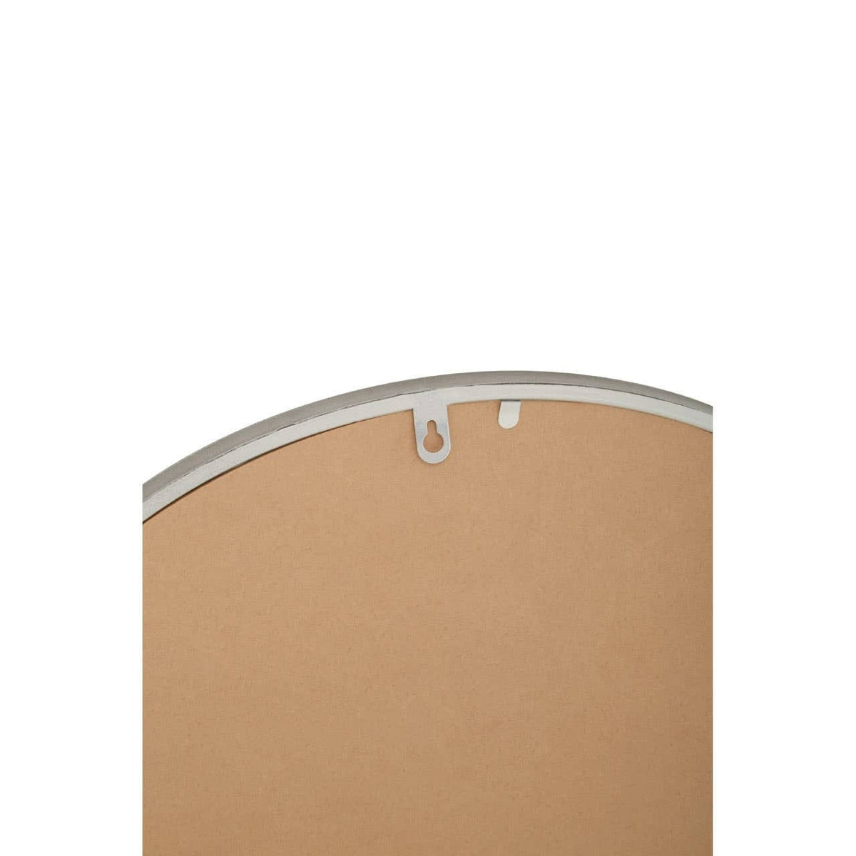 Hamilton Interiors Mirrors Saska Small Antique Silver Round Wall Mirror House of Isabella UK