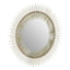 Hamilton Interiors Mirrors Templar Spoke Pewter Finish Wall Mirror House of Isabella UK