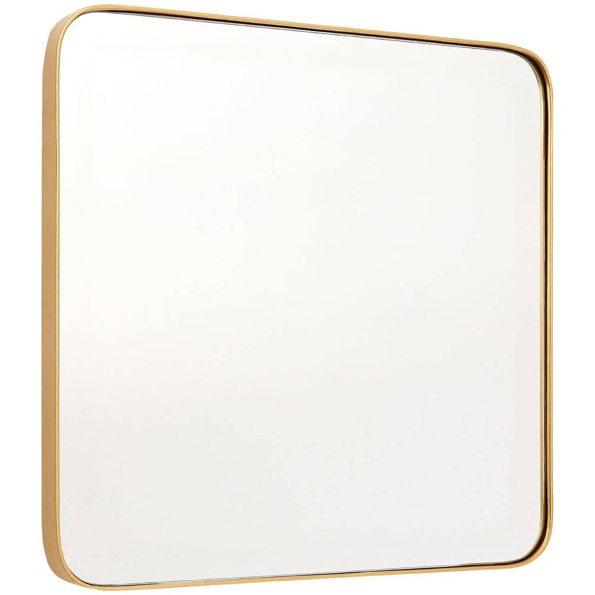 Hamilton Interiors Mirrors Tia Small Gold Finish Square Wall Mirror House of Isabella UK