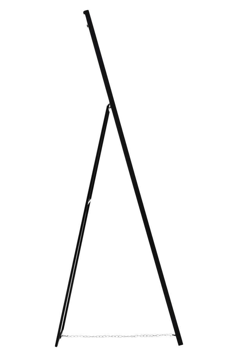 Hamilton Interiors Mirrors Tiana Floor Standing Mirror Black Frame House of Isabella UK