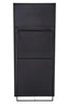 Hamilton Interiors Mirrors Tiana Floor Standing Mirror Black Frame House of Isabella UK