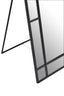 Hamilton Interiors Mirrors Tiana Floor Standing Mirror Black Frame House of Isabella UK