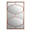 Hamilton Interiors Mirrors Zariah Arabesque Gold Finish Wall Mirror House of Isabella UK