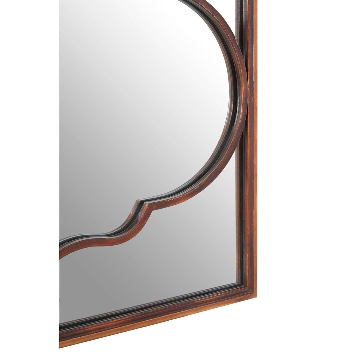 Hamilton Interiors Mirrors Zariah Arabesque Gold Finish Wall Mirror House of Isabella UK